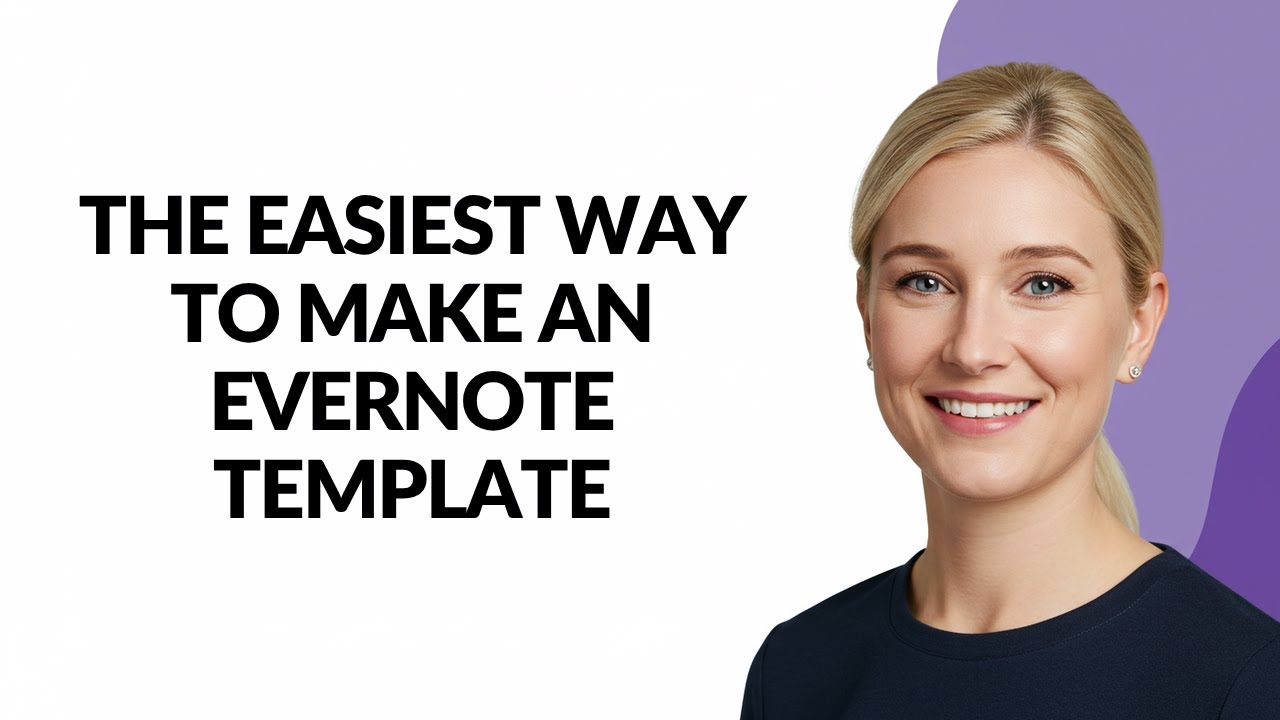 THE EASIEST WAY TO MAKE AN EVERNOTE TEMPLATE - Julia'sTutorials - YouTube