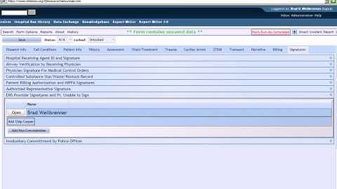 Signature Function Tutorial