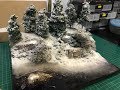 Cheap And Easy Realistic Frozen River / Broken Ice effects Diorama Build Part 6