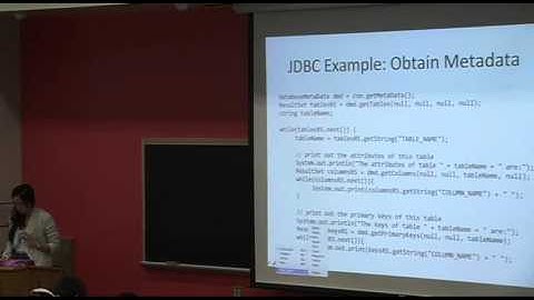 Database Application Development - Part 2 | Lecture 27 | CMPSC 431W Database Management Systems