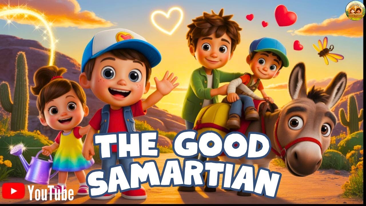 The Good Samaritan: Animated Bible Stories for Kids