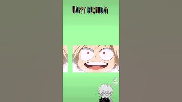 Bakugou sings songs