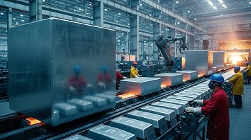 Inside the Titanium Smelting Plant – How Rare Metals Power Billion Dollar Industries From Start to F