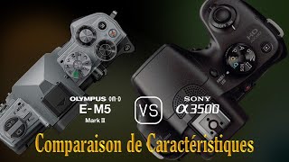 Olympus OM-D E-M5 Mark III vs. Sony A3500: Une Comparaison de Caractéristiques