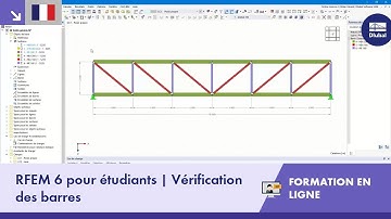 RFEM 6 | Étudiants | Introduction à la vérification des barres | 10 juin 2022