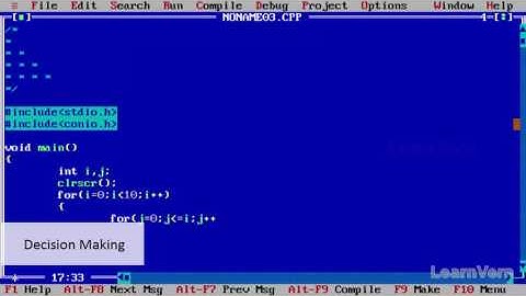 Nested For Loop- Learn in HINDI for free on LEARNVERN