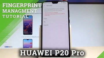 How to Add Fingerprint in HUAWEI P20 Pro - Fingerprint Management  |HardReset.Info