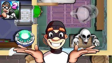 Robbery Bob 2 : Hauntington Use Green Screen Bob Costume - Push Of Green Screen Bob Part 19