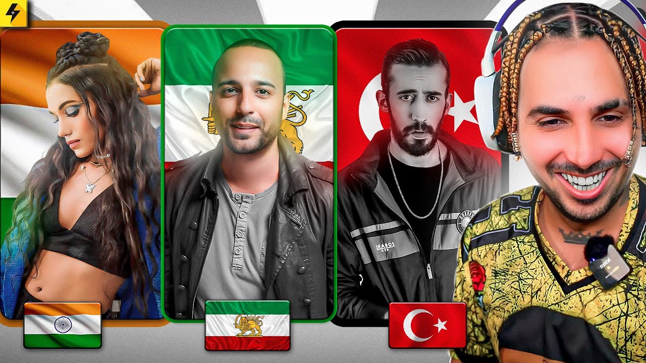 Indian Rapper Vs Persian Rapper | معروف ترین آهنگ های هر کشور