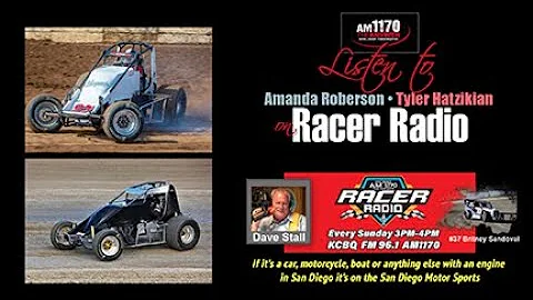 Racer Radio Amanda Roberson & Tyler Hatzikian  8-1...