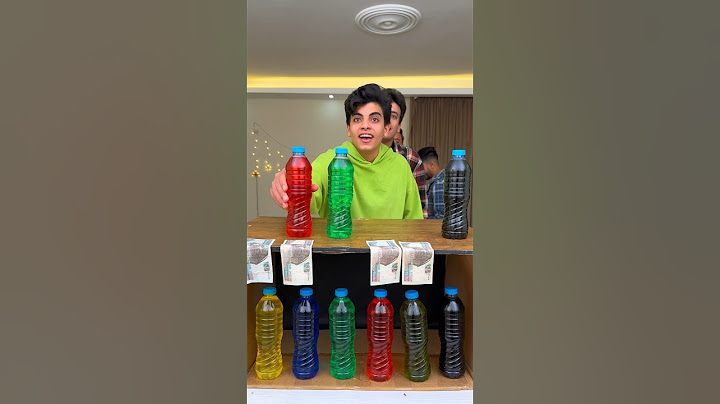تحدي تطابق لون زجاج المياه 😱🚰2