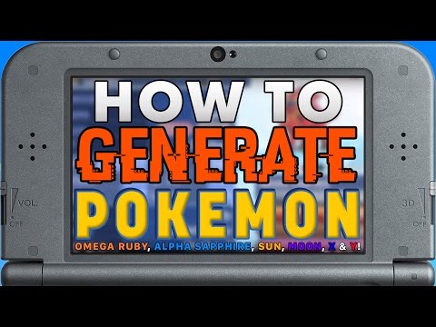 PKSM: Complete Guide to Generating Pokemon on Nintendo 3DS - Sun and Moon, ORAS, X &Y! (Homebrew)