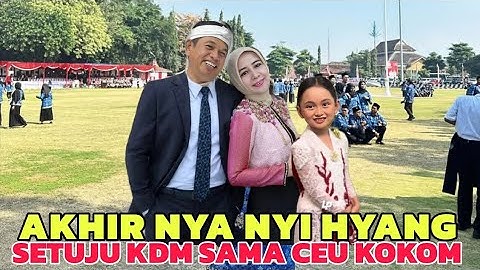 ALHAMDULILAH NYI HYANG MERESTUI AYAH NYA NIKAH SAMA CEU KOKOM