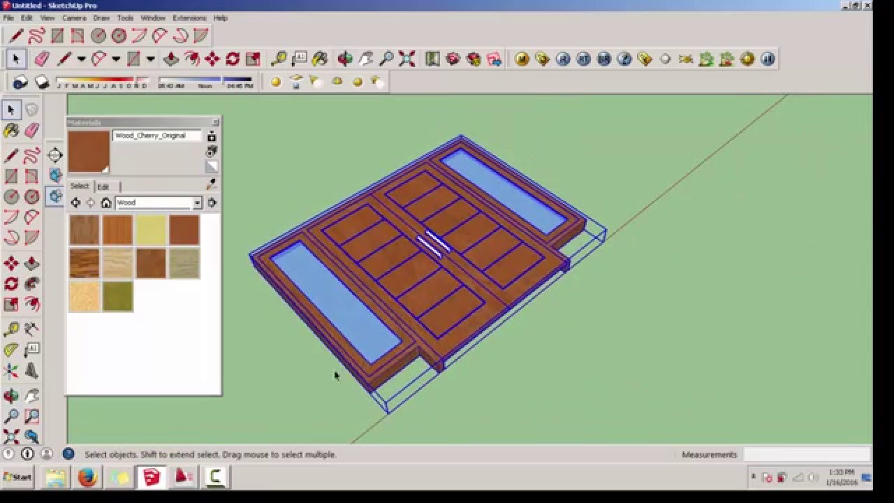 Tutorial Sketchup Membuat Pintu Dan Jendela Menggunakan Google