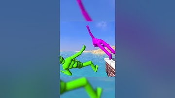 Smart AI does an Incredible Kick #shorts #npc #ai #ragdoll