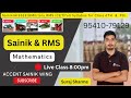 1500 important mcqs for sainik military online coaching classes  mathematics master suraj sir  10