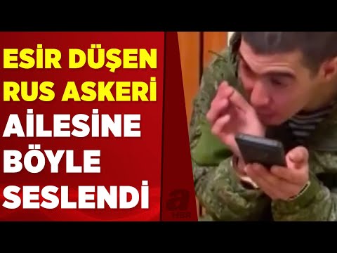 Sosyal medyaya damga vuran görüntü! Rus askeri gözyaşlarına boğuldu. | A Haber