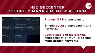 H3C SecCenter Security Management Platform