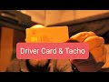 How We Use The Card And Tacho
