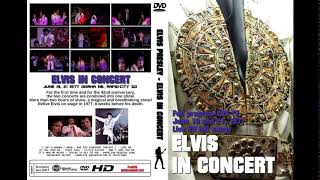 ELVIS IN CONCERT 77 POCHETTE DVD 42eme ANNIVERSAIRE