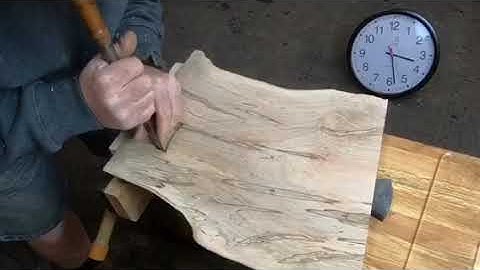 Concave Bow Tie Inlay Time Lapse