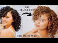 Hair Paint Wax! Coloring Curly Hair Without Damage! DevaCurl Give Away Winner Announcement!