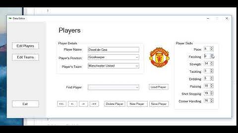 Data Editor - Change player Stats