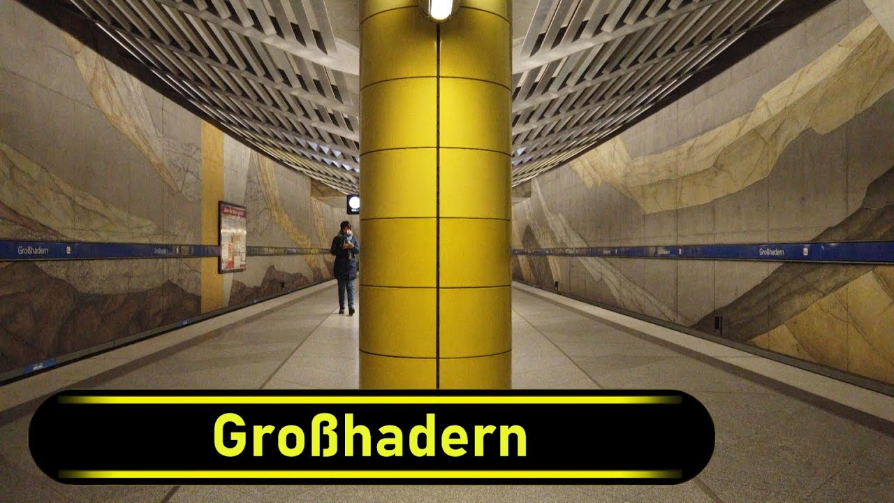 U-Bahn Station Großhadern - Munich 🇩🇪 - Walkthrough 🚶