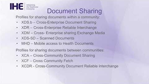 Inside IHE 2018: IT Infrastructure (1 of 4) - ITI Overview and Updates