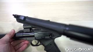 Umarex Ruger Mark IV Break Barrel 177 Cal Pellet Pistol Table Top Review