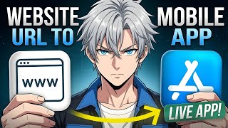 ✨ Turn any website URL into a live mobile app with no coding needed! 😍