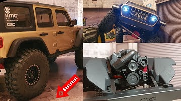 Axial SCX10 III lockdown build and garden test run #staysafe #stayhome