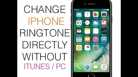 How To Change IPhone Ringtone without ITunes or PC 2017 - IOS 10 And Higher