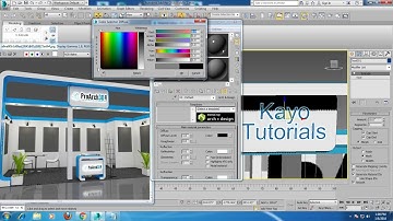 Tutorial on Modeling and texturing a stall in 3dsmax ( Part 3)
