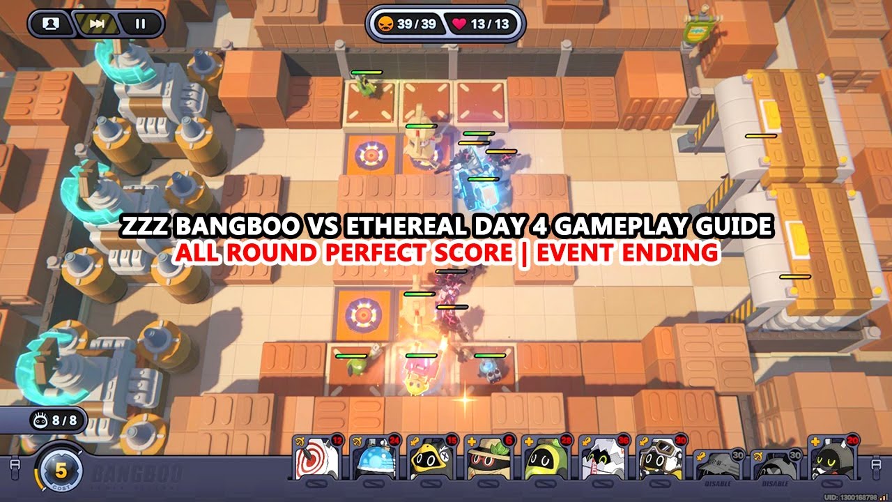 Zzz Ethereal Rocks ZZZ Bangboo vs Ethereal Day 4 Gameplay Guide : All Round Perfect Score ...