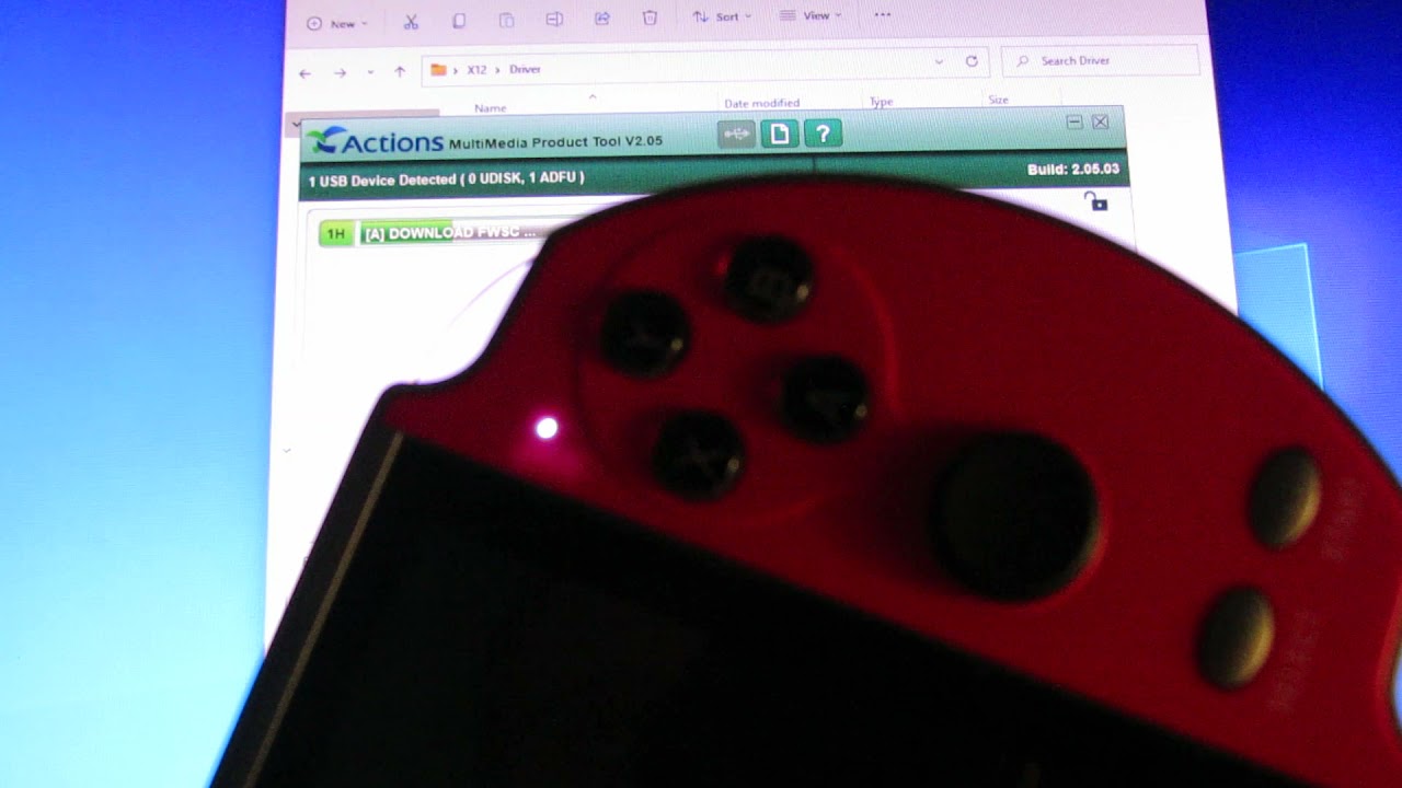 Видеоруководство: как легко прошить прошивку на портативной игровой консоли X12 PLUS 7 дюймов 16 ...