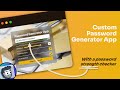 Password Generator App (HTML, TailwindCSS, and JavaScript)