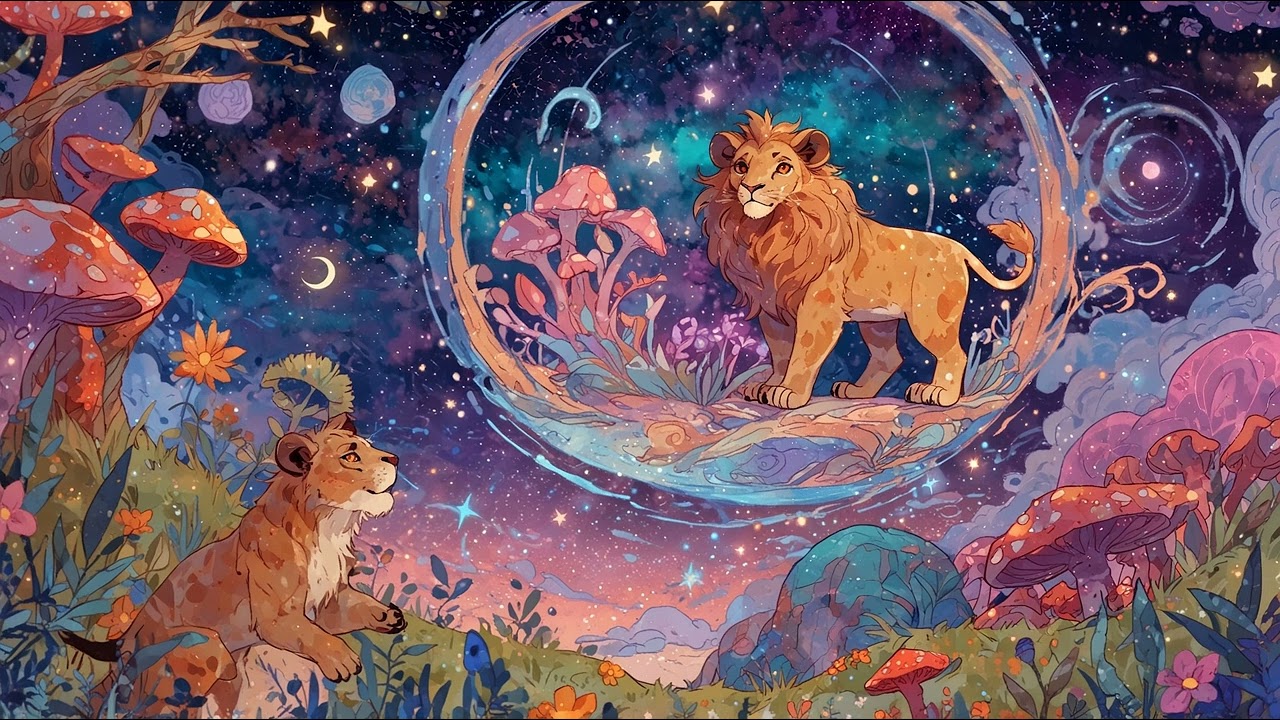 Leo's Cosmic Jungle Adventure Story