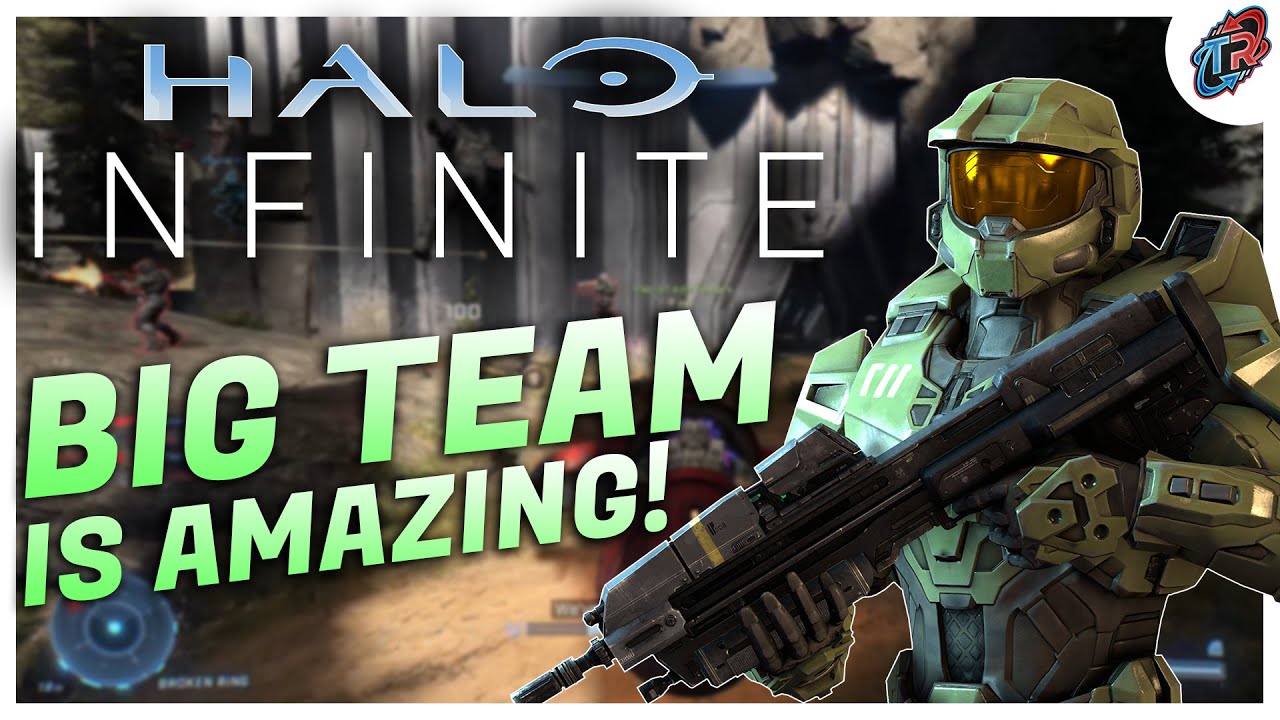 Big Team Battle is AMAZING in Halo Infinite! | Big Team Battle Gameplay