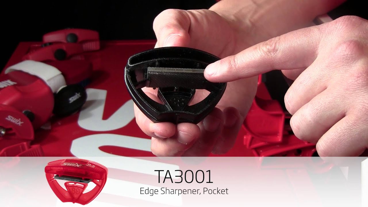 Swix How to Use The TA3001 Pocket Edge Sharpener