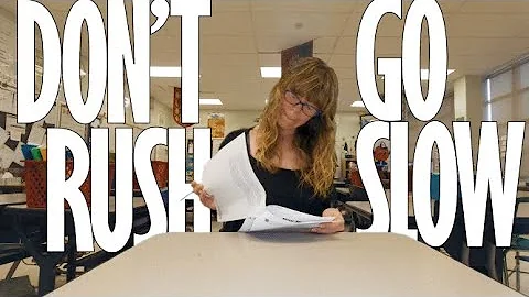 We Don't Rush Tests (We Go Slow) - Encanto Parody