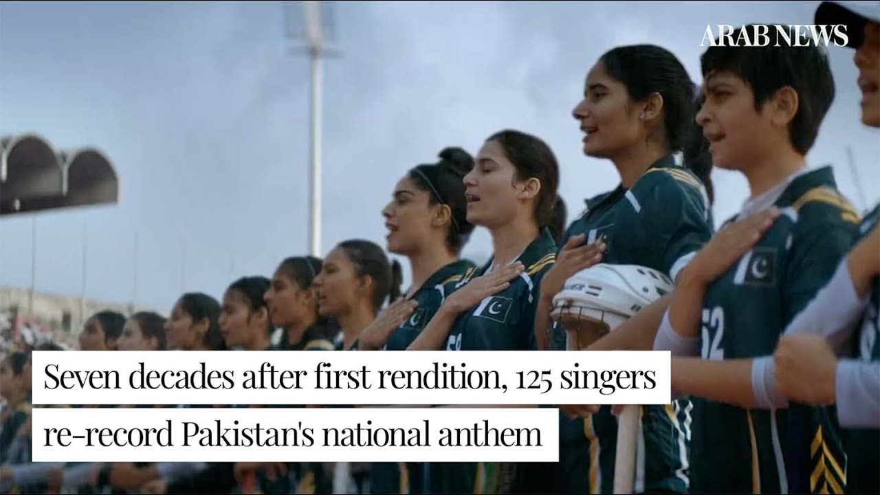 Singers from across Pakistan gather to re-record more 'inclusive' version  of the national anthem for Independence Day - Culture - Images