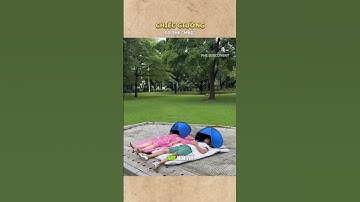 Có chiếc giường này bạn có thể ngủ ở khắp mọi nơi #shorts