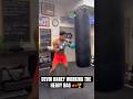 Devin Haney working the heavy bag as he prepares for his next big fight 👀 🥊
