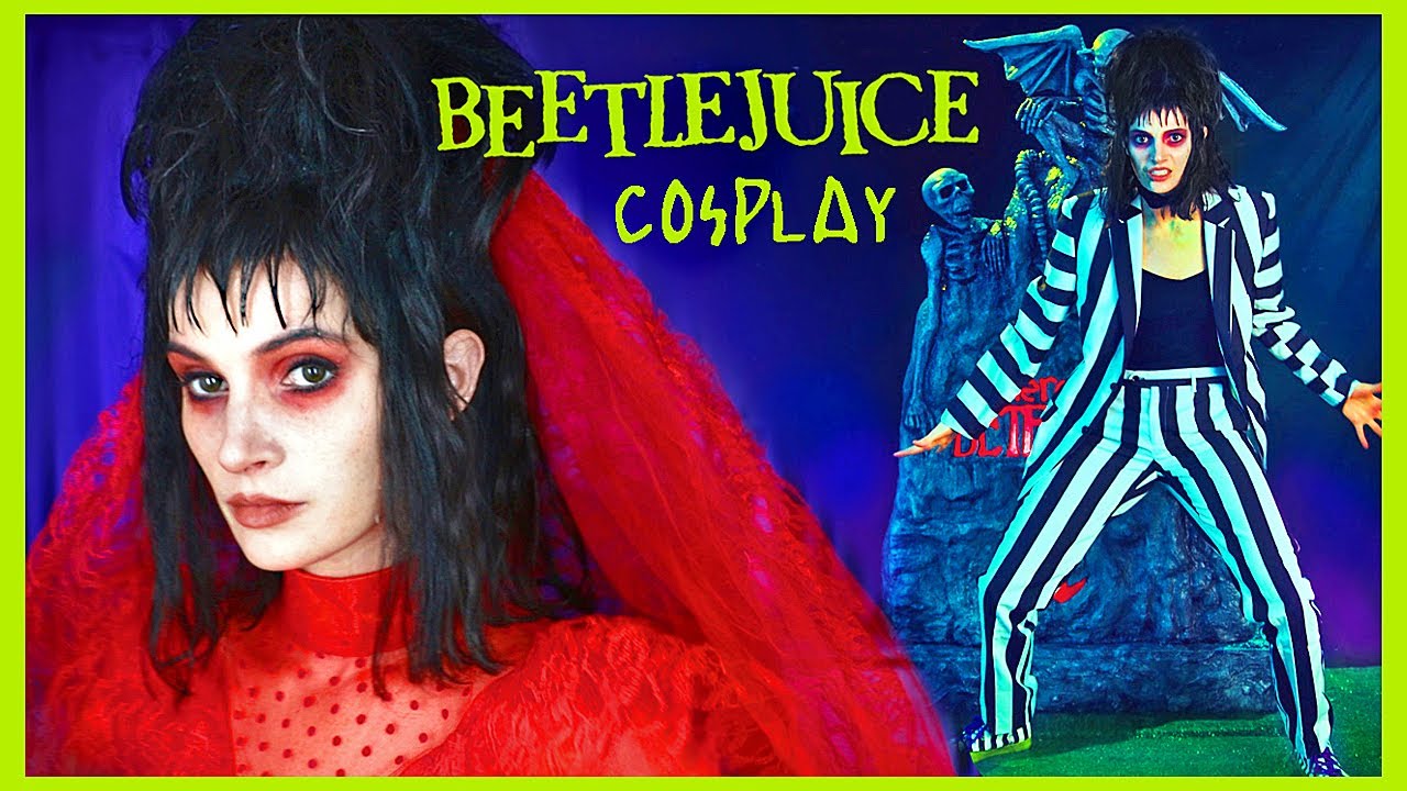 Lydia Deetz (BEETLEJUICE) Makeup / Costume - Cosplay Tutorial - YouTube