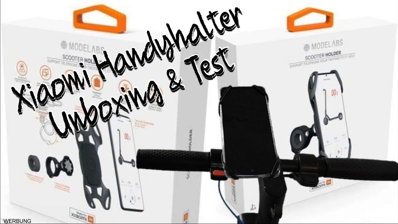 Xiaomi - Scooter Holder - Telefonhalterung - Handyhalter für E-Scooter /  Fahrrad oder Segway / Pro 2 