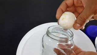 How to peel eggs - food life hack