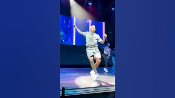 Chris Brown OUT-DANCES His Pro Backup Dancers #rap #chrisbrown #concert #performance