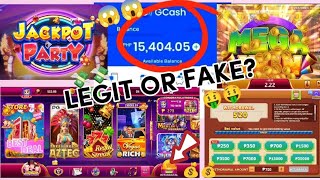 WIN 15K SA JACKPOT PARTY SOBRANG DALI MAGLALARO KALANG!! | LEGIT OR FAKE? | REVIEW 2024😱🤑💰💸🎊