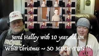White Christmas FUN with Jared Halley and son - Grandparents from Tennessee (USA) react
